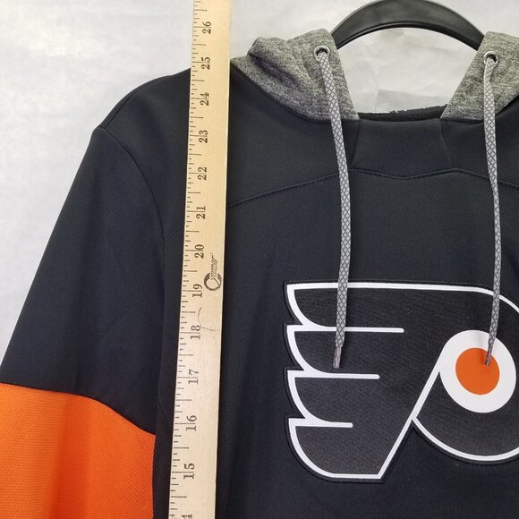 Adidas Philadelphia Flyers Women's S Black Crewdie Pullover Hoodie Filly NHL NEW - Picture 16 of 16